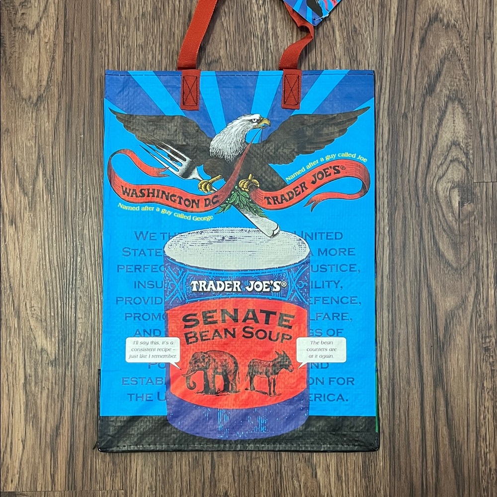 Trader Joe’s WASHINGTON DC Mystery Bag Reusable Tote Bag - Picture 2 of 6